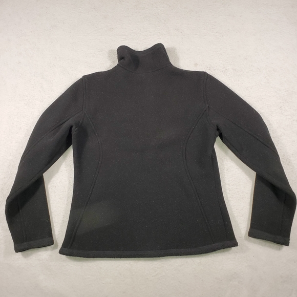 Marmot Black Full Zip Soft Warm Fleece Jacket Womens Size Small Outdoor Winter - Picture 7 of 8